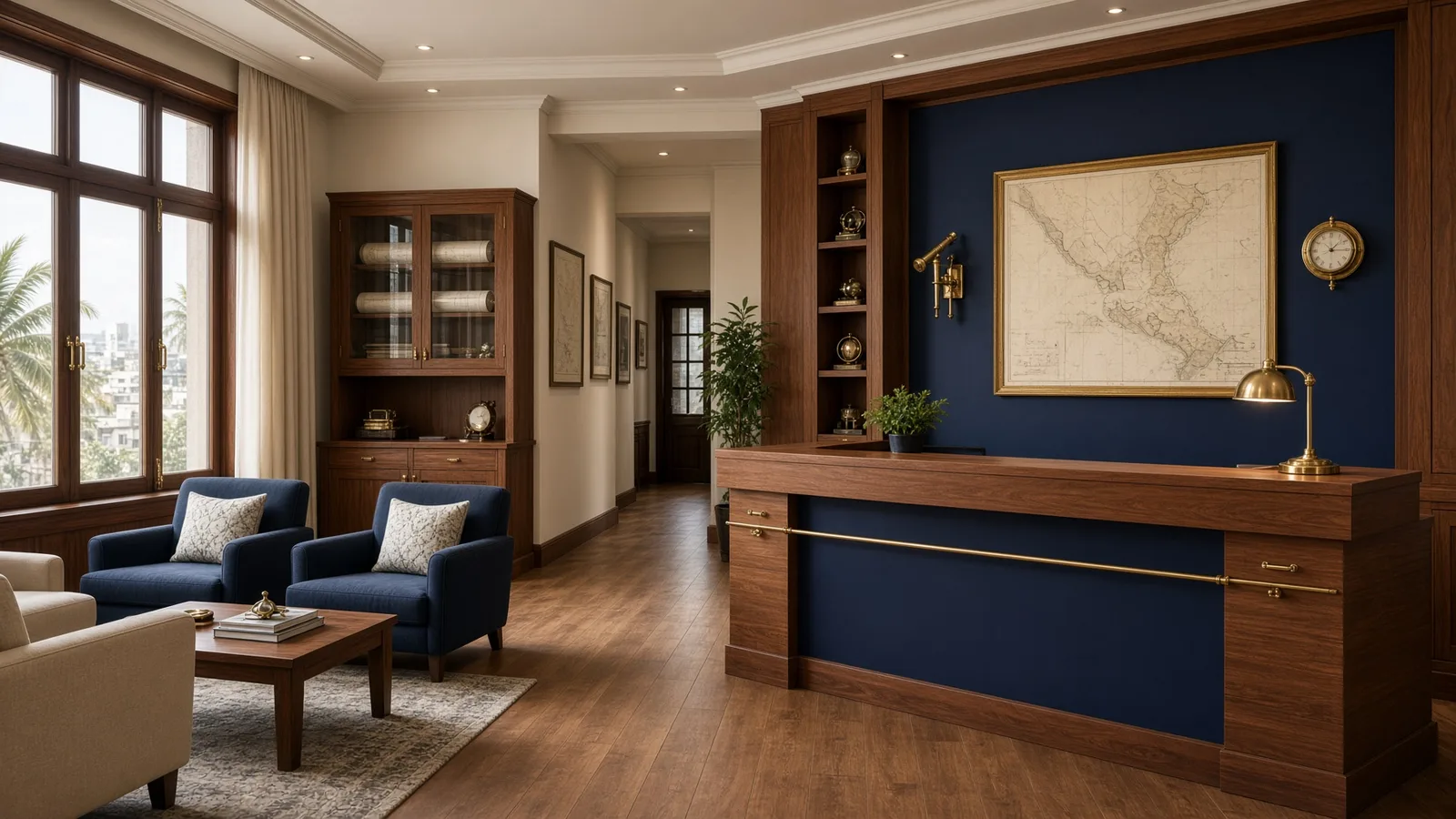 Office interior for PNP Maritime