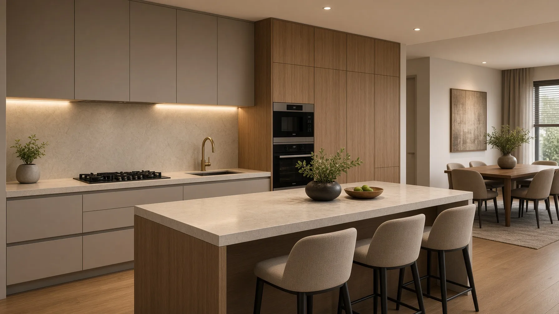 Modular kitchen manufactured in our factory